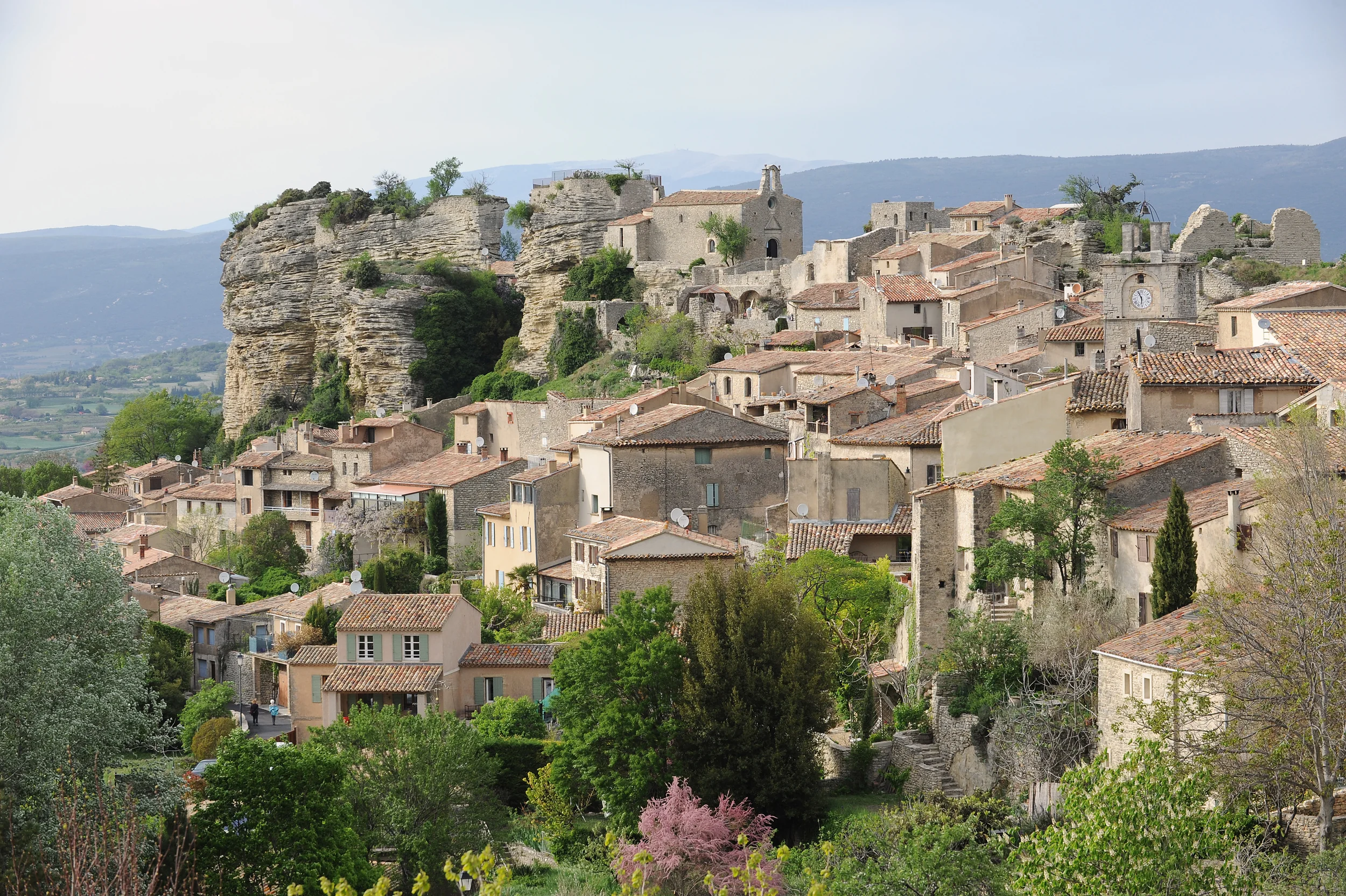 Provence, Ranska, Saignon, kylä