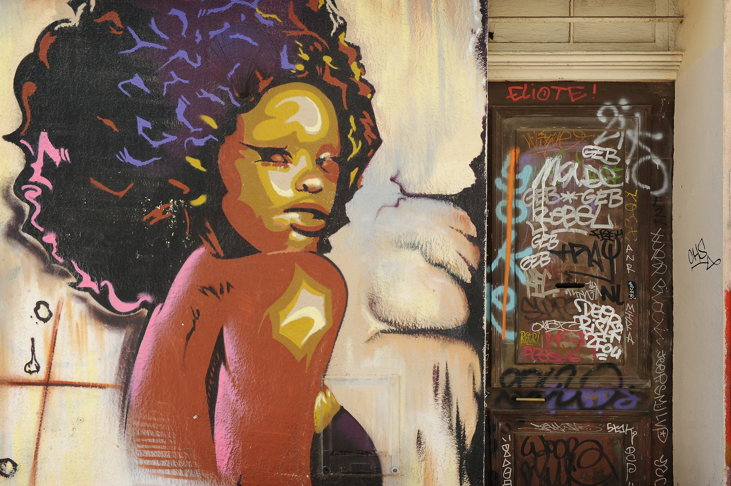 Marseille, Ranska, graffiti