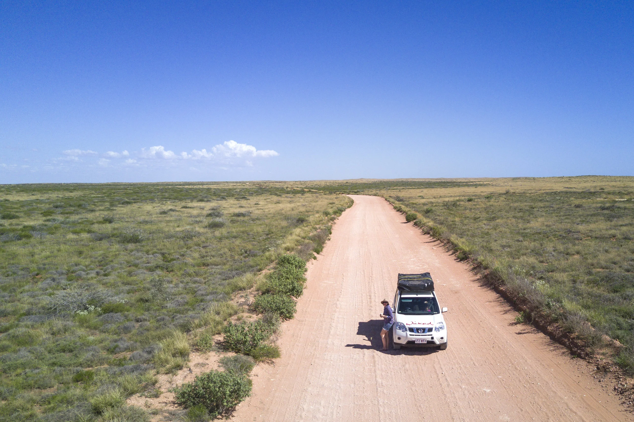 Australia, WA, maisemat, automatka