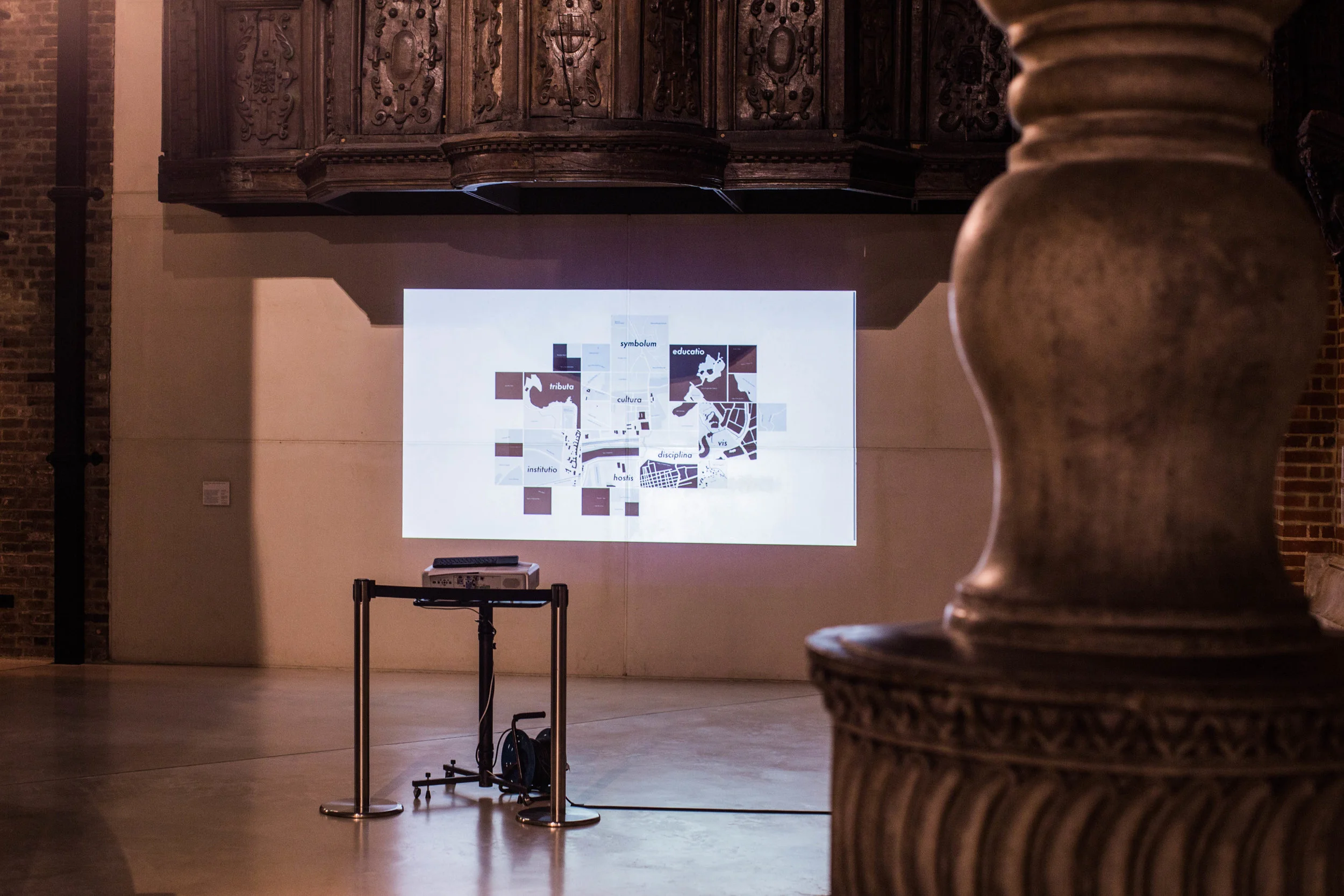 "State(s) of Noland", digital video installation, 2018