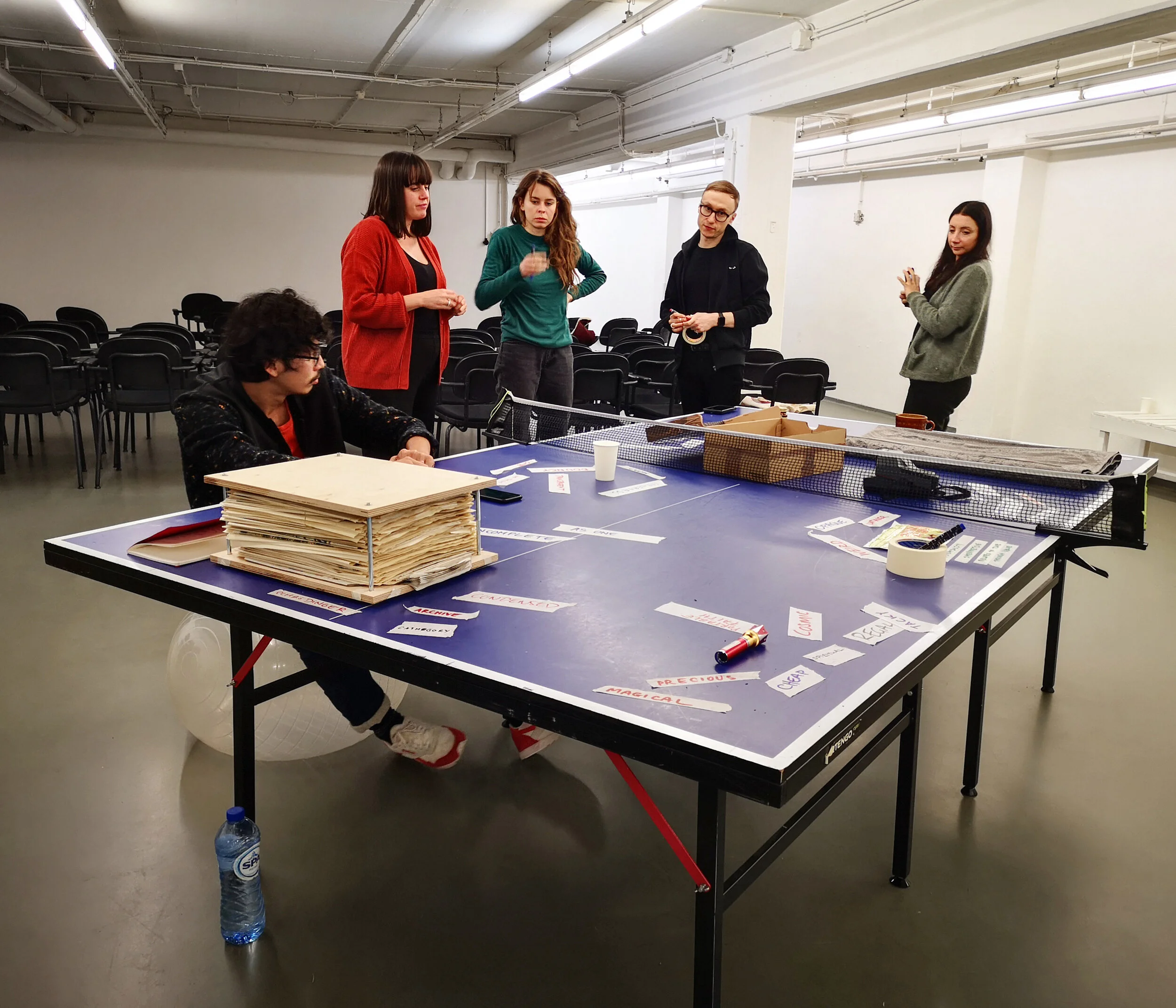 "Encyclopaedia of Unrealised Futures - Escaping the Everlasting Present", workshop, Jan van Eyck Academie, Maastricht (NL), 2019