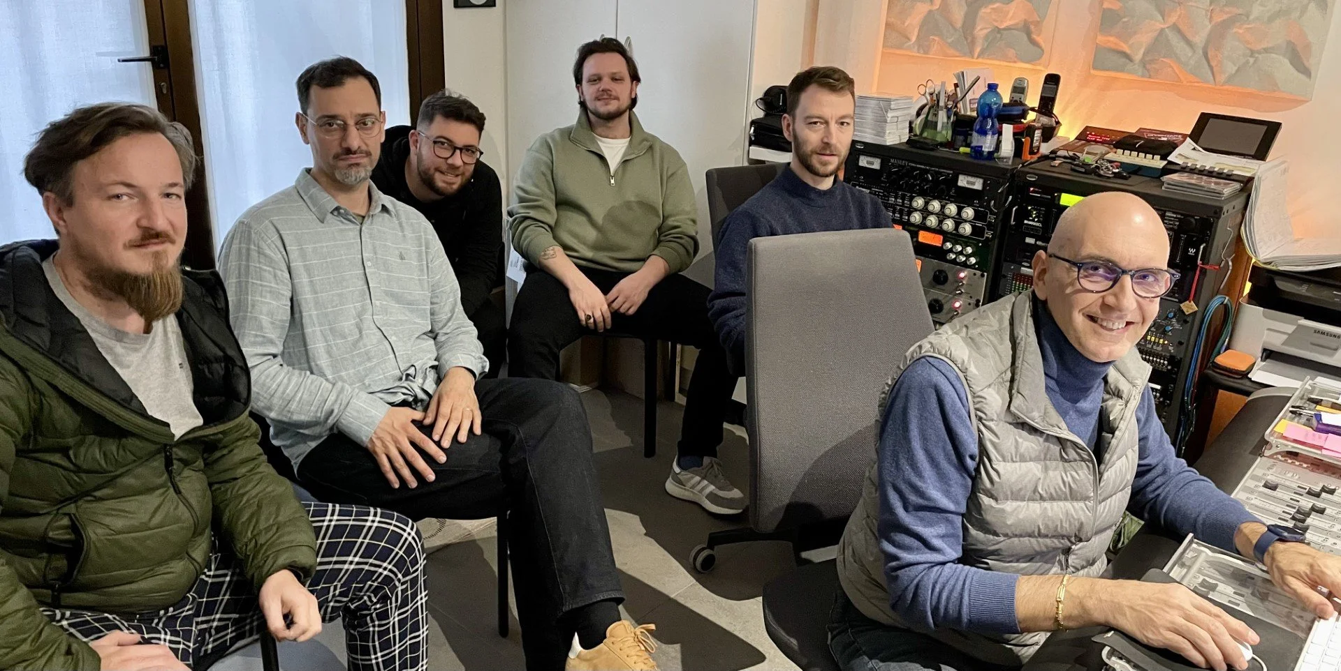 Recording session / INNER LIGHT @ ArteSuono studio, Udine