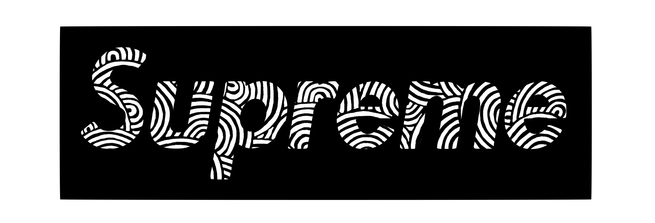 supreme drawing logo