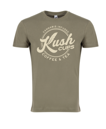 KC Logo Tee Military Green: Cream.png