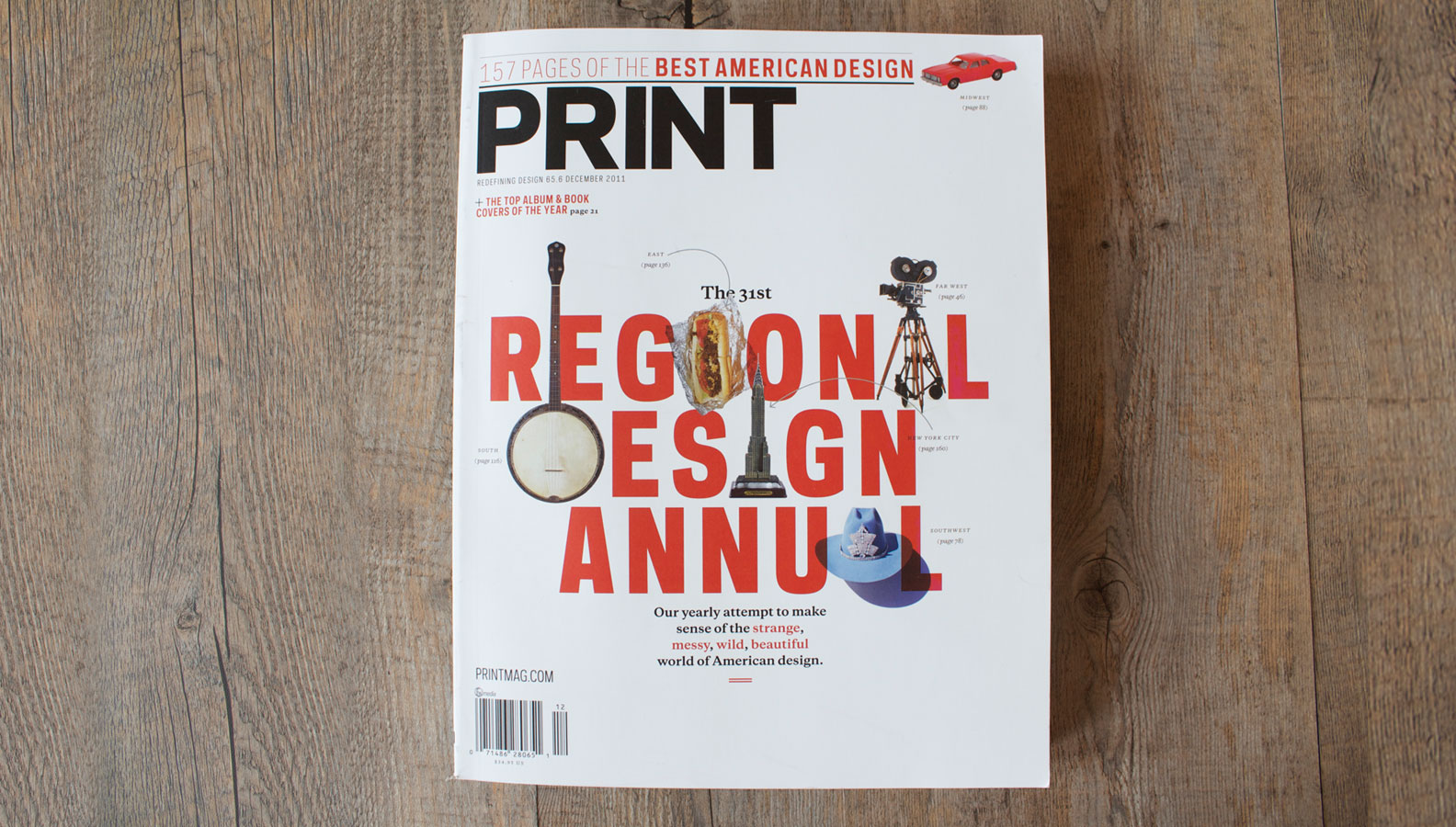 Featured in PRINT magazine 2012 design annual