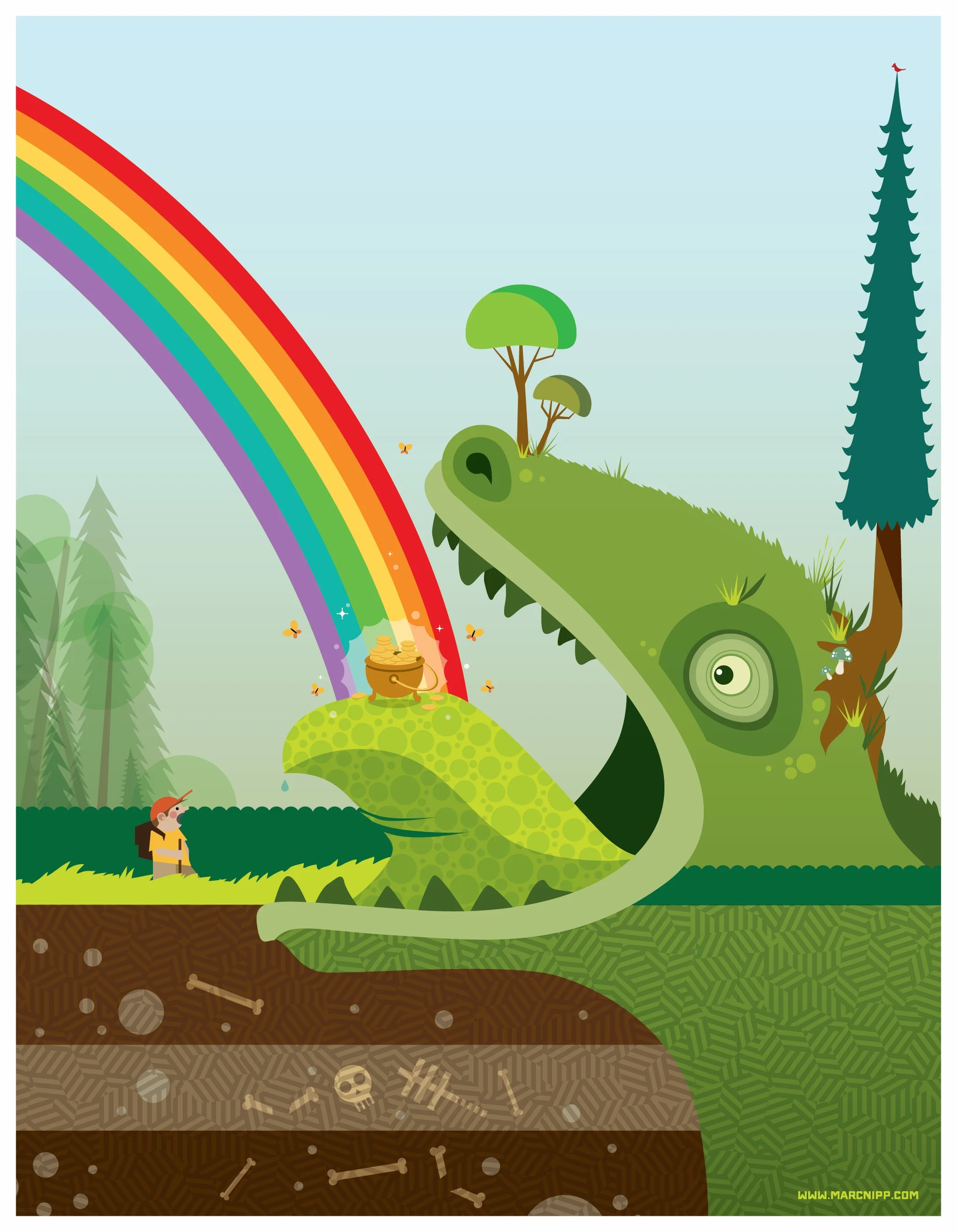 Hey! A Pot  O'...GULP!16x20.jpg