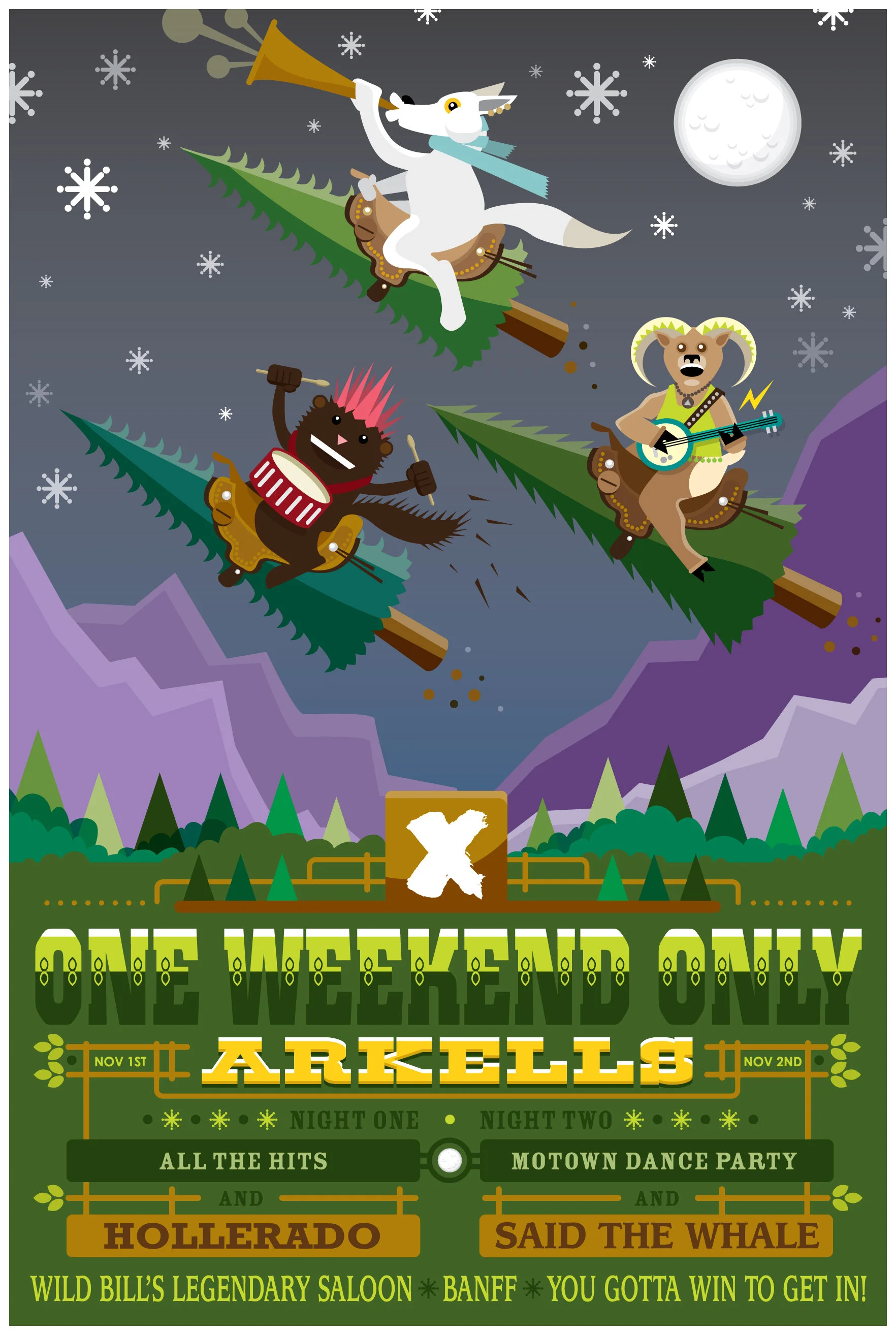 X 92.9 - One Weekend Only Poster