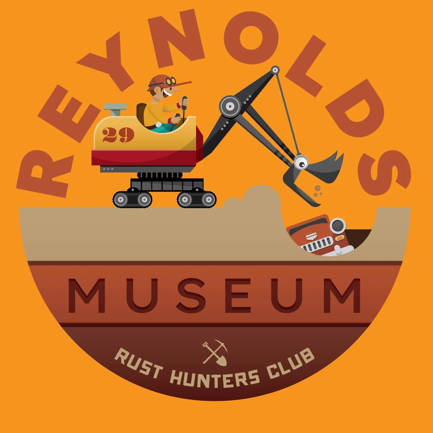Youth Illustration for Reynolds Museum