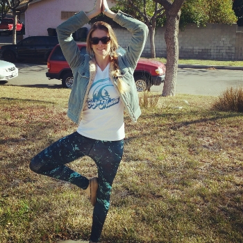 Michelle Scarbrough Michelle is a mommy and loves being around kids. She sees kids as our future and loves helping their growth through the practice of yoga. She also teaches yoga at various yoga studios and directly to businesses. She can be found at www.break4yoga.com.
