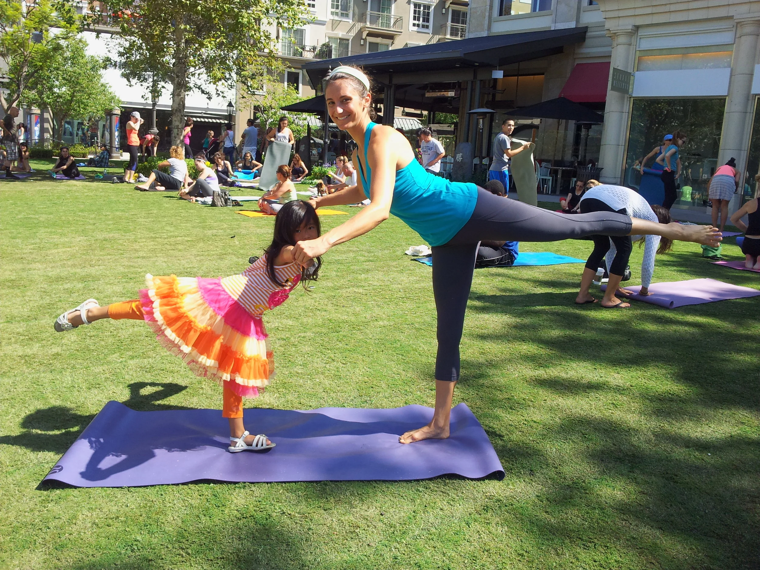 Denise Woods Denise, a native of Los Angeles, grew up working with children as a camp counselor, lifeguard, swim coach, and dance teacher. When she first heard about kids yoga, she became ecstatic about the idea of bringing yoga to kids. Now in her 9th year of teaching Kids Yoga, Denise loves guiding young beings to explore different aspects of themselves and the world around them through play. Ultimately, we have FUN! In addition to teaching kids, Denise has recently been certified as a Yoga Therapist teaching all ages the gifts of Yoga, serving as a Birth Doula and dancing professionally. You can learn more about that at www.denisewoods.net