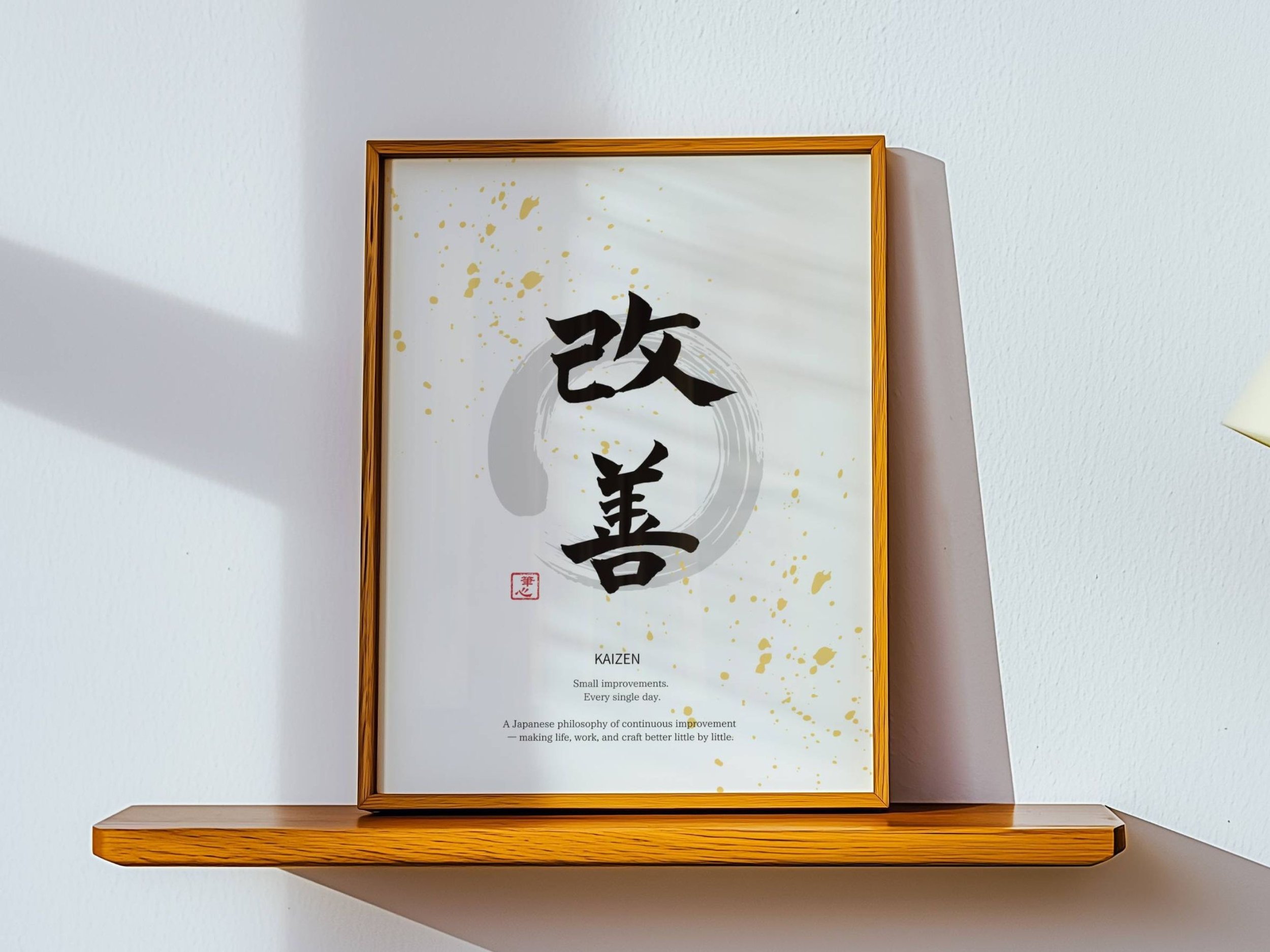 Kaizen (改善) Poster Print