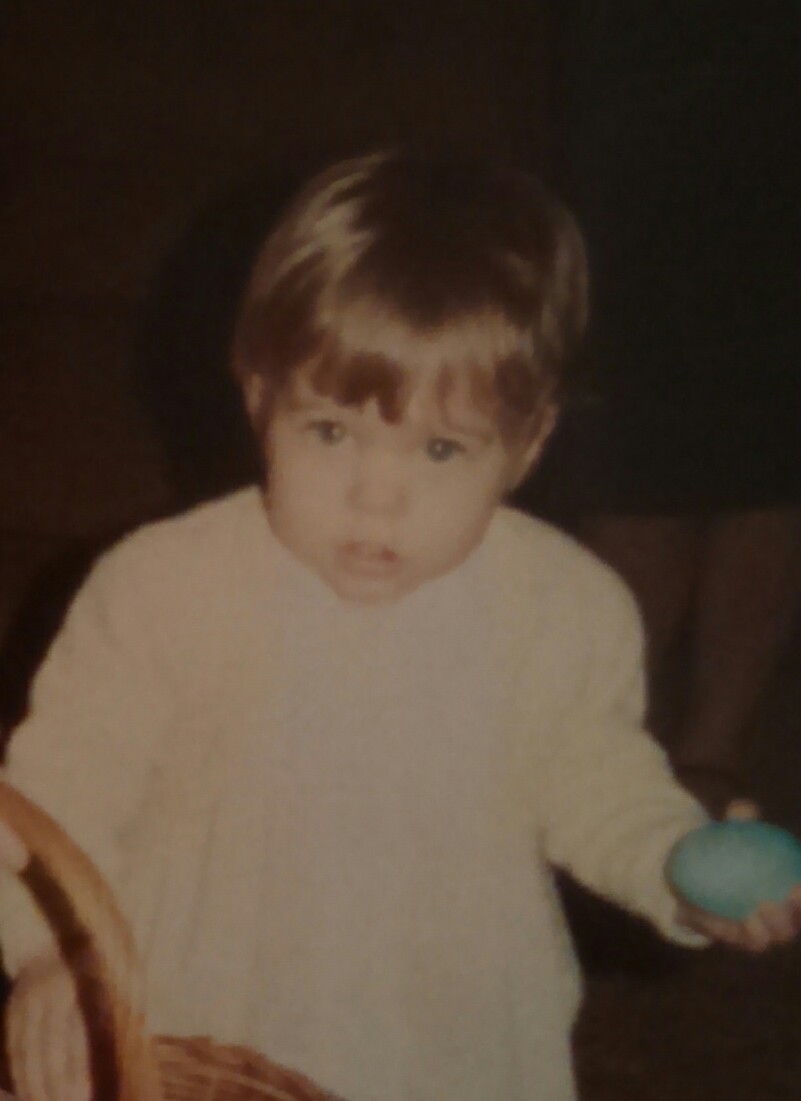 From the archive. I developed my "what's your problem?" face at a young age.