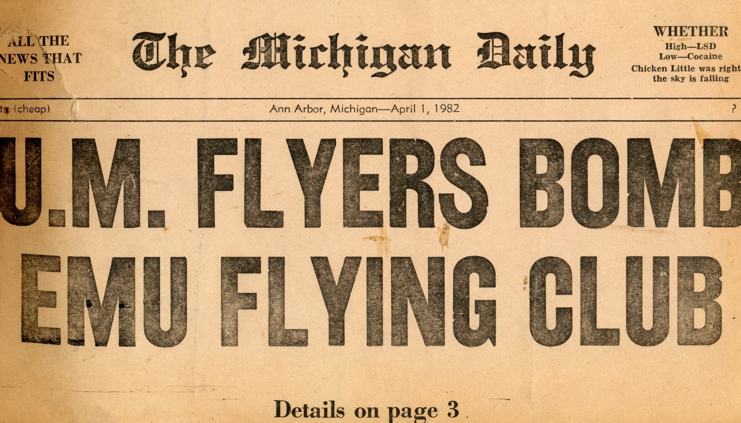 Michigan Flyers’ Happy Hour