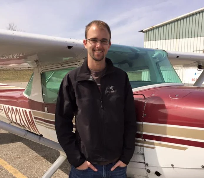 David Brown, private pilot