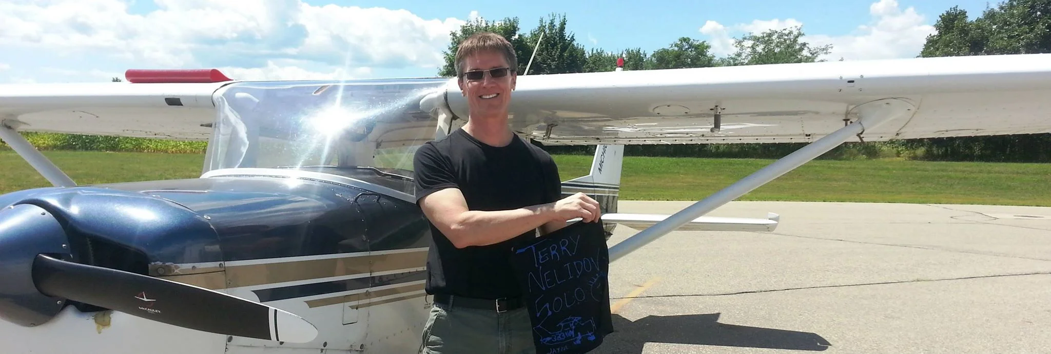 Terry Nelidov, first solo