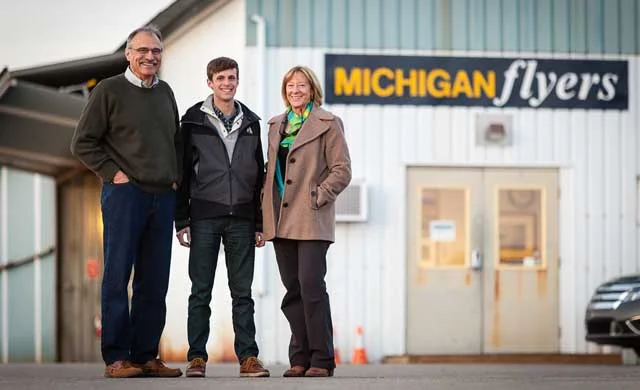Michigan Flyers in AOPA magazine