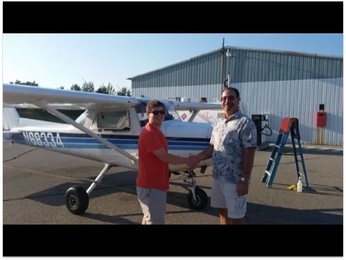 Nathan Siegel, private pilot