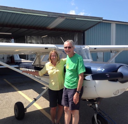 Bruce Ferns, private pilot