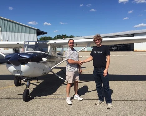 Ryan Beatty, private pilot