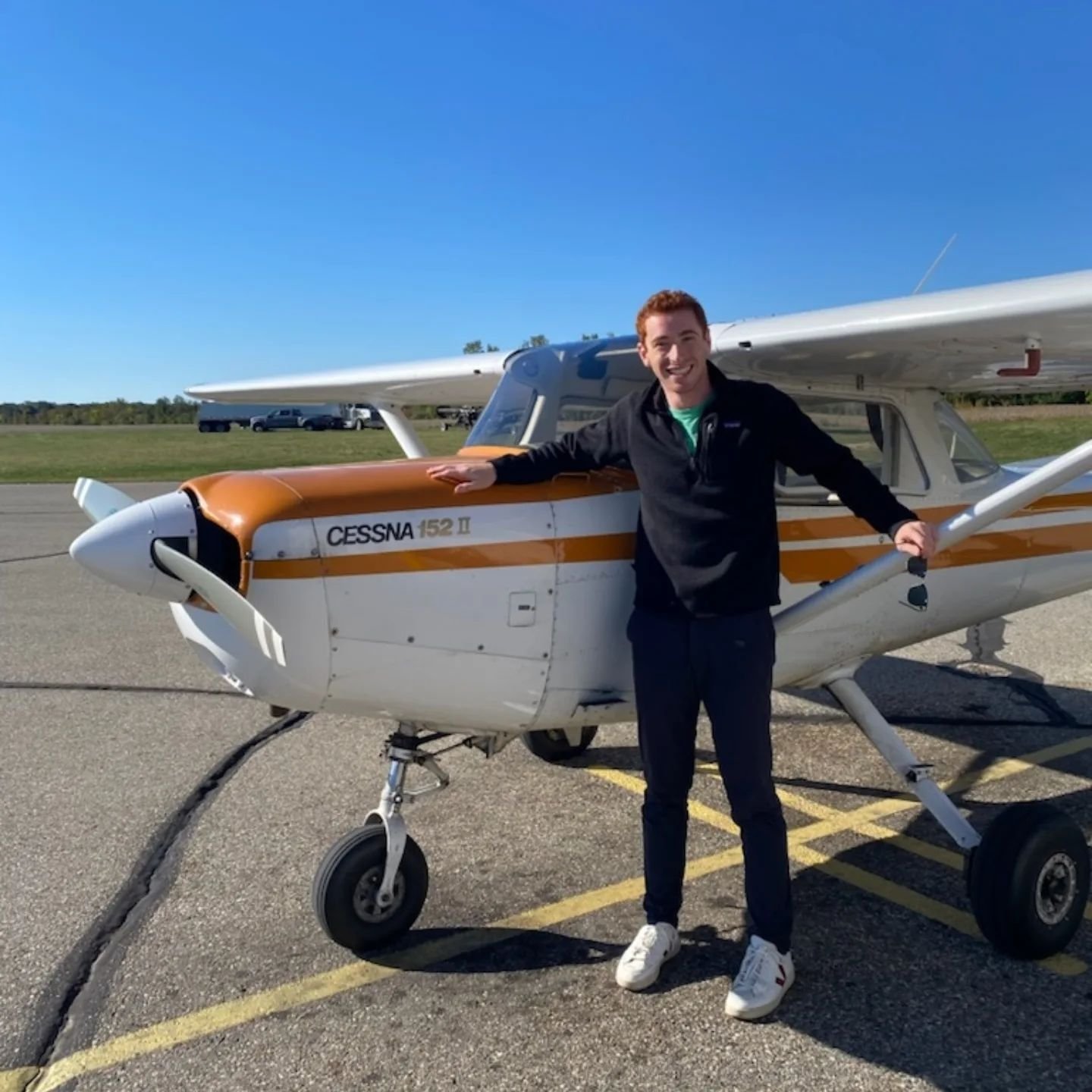 Congratulations to Brandon Shaw on his recent first solo!!