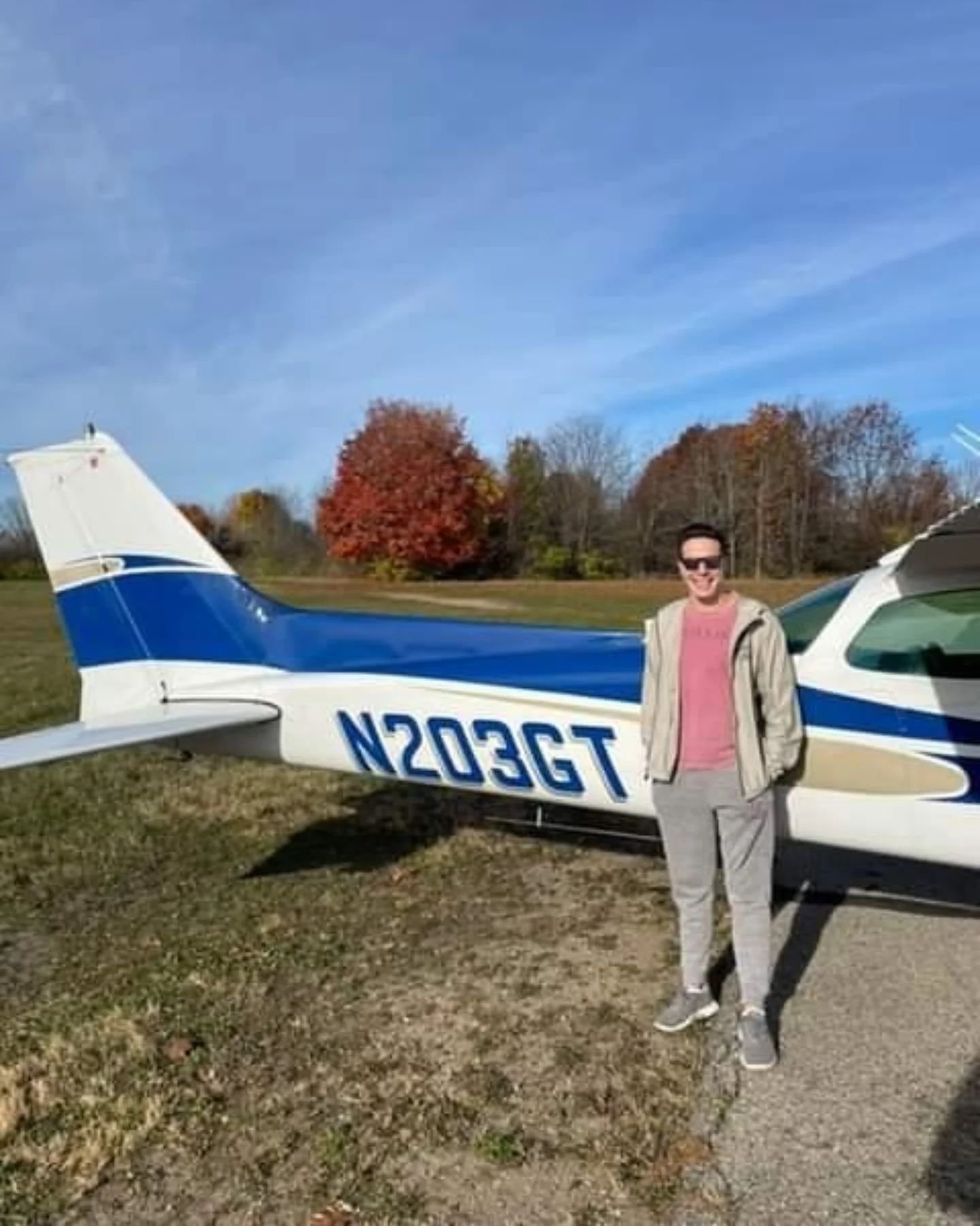 Congratulations to Andrew Myers on his first solo yesterday!!