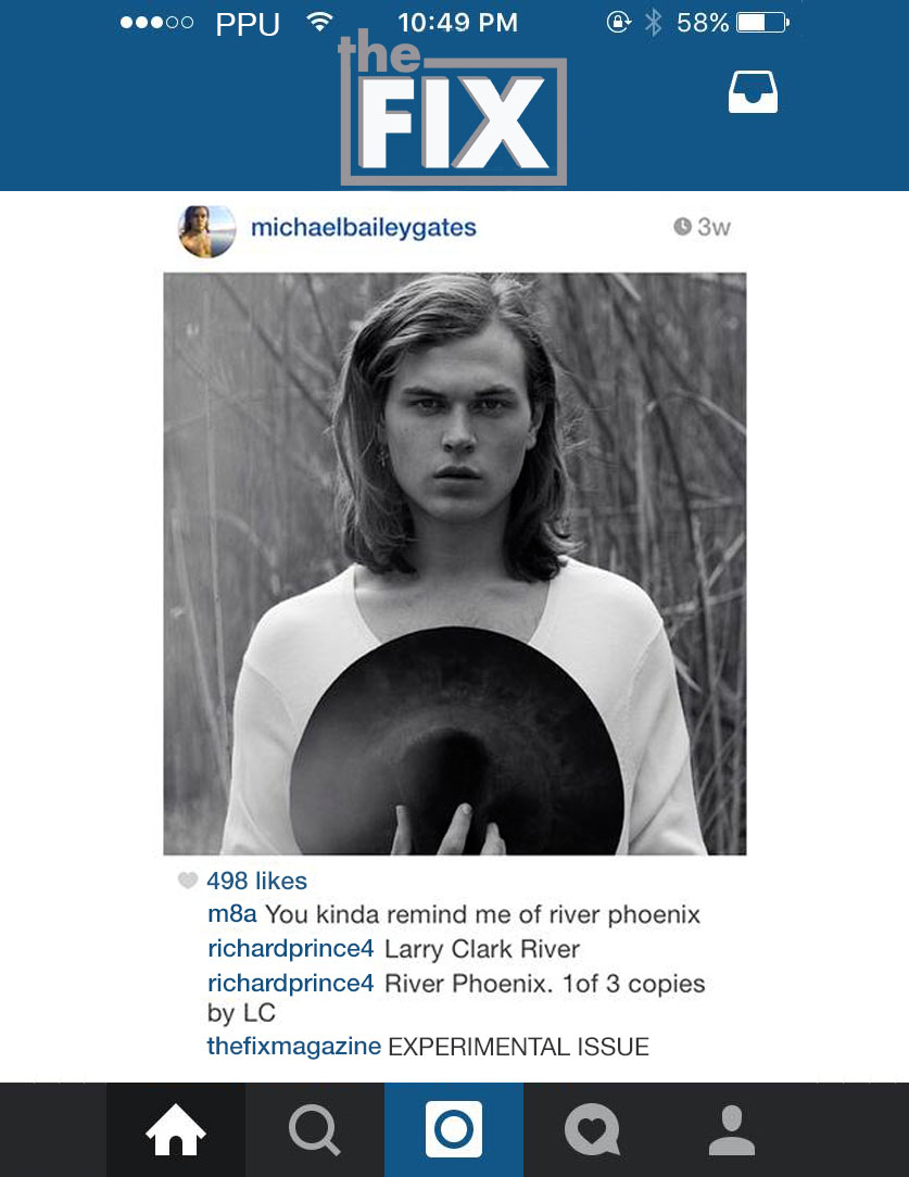 The Fix Cover - The Experimental Issue Hannah Altman, after Richard Prince