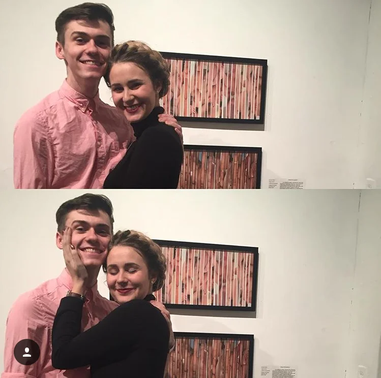 This goon brings me pizza when I'm stressed and has modeled for me more times than I can count. He's saved my butt and kicked it into gear on many occasions. Thank you for being you. His Instagram post called me talented and ambitious and hot, so he's obviously a great complimenter too. Love you, Jaron. 