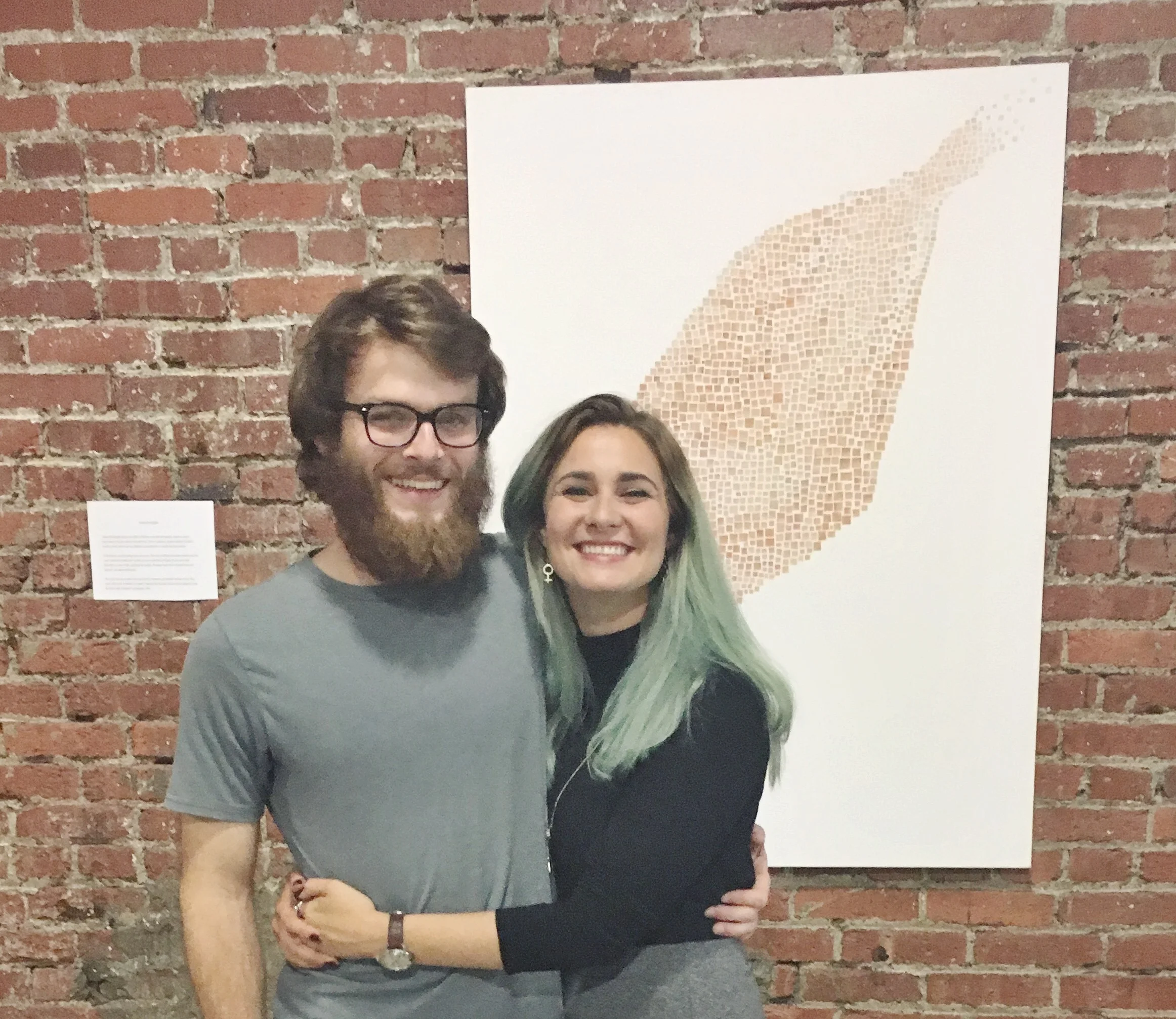 Alden Roth (extraordinary filmmaker and top shelf boyfriend) and me