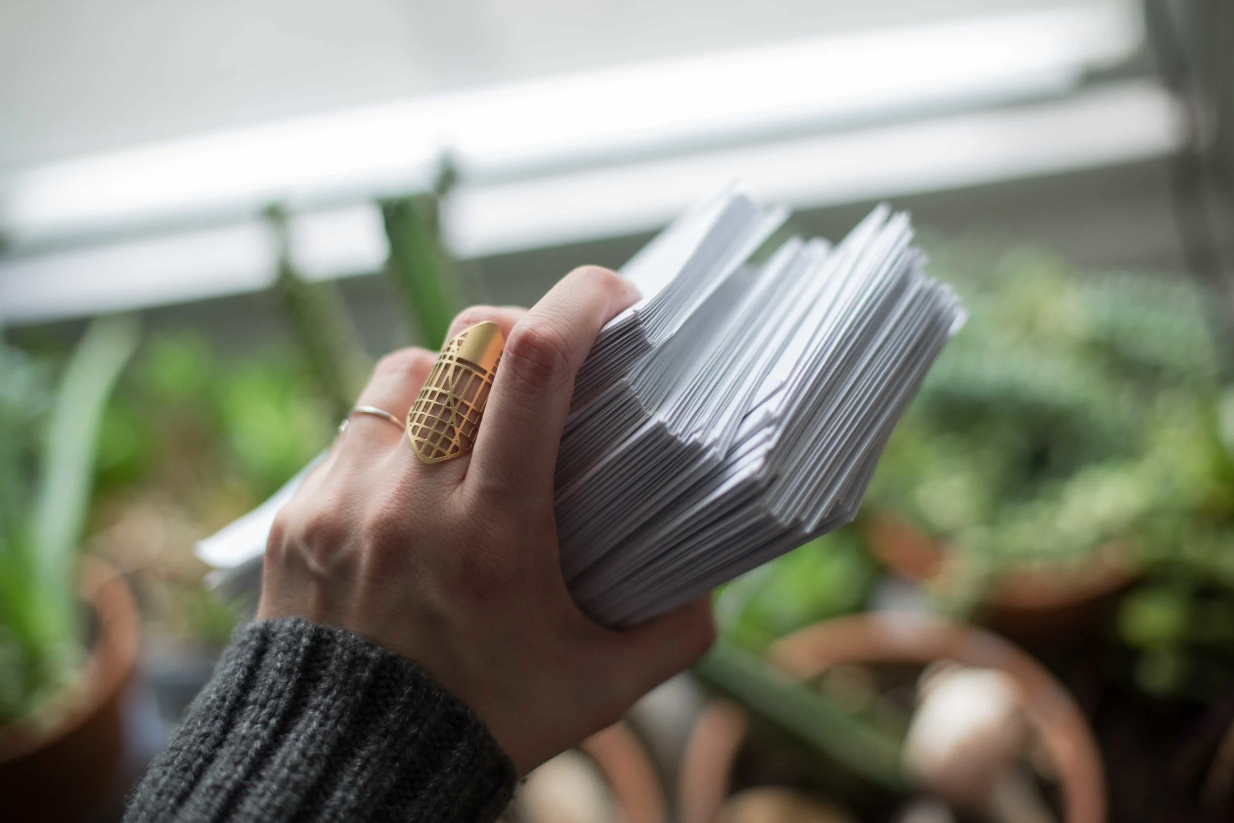The first batch. 12/31/2016 This project has been generously funded by Tom and Patrice Harley, who lovingly bought me 200 stamps so I could spread some love via letters. Thanks, you two! (And sorry I lost your letter, Dad. But I'll be sending you a new one!) 