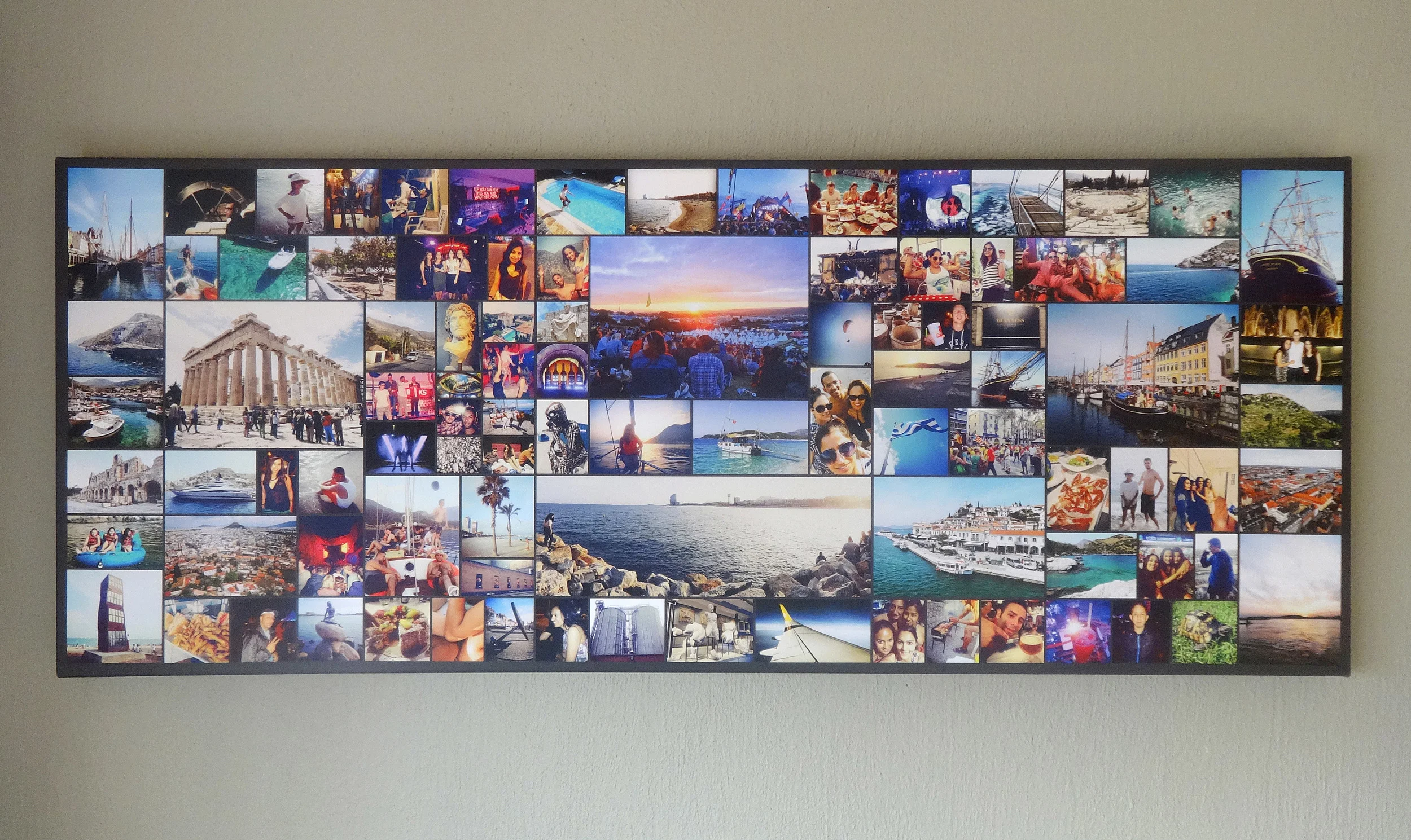 20x50 Inch Custom Collage