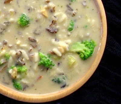 Wild Rice Broccoli Soup