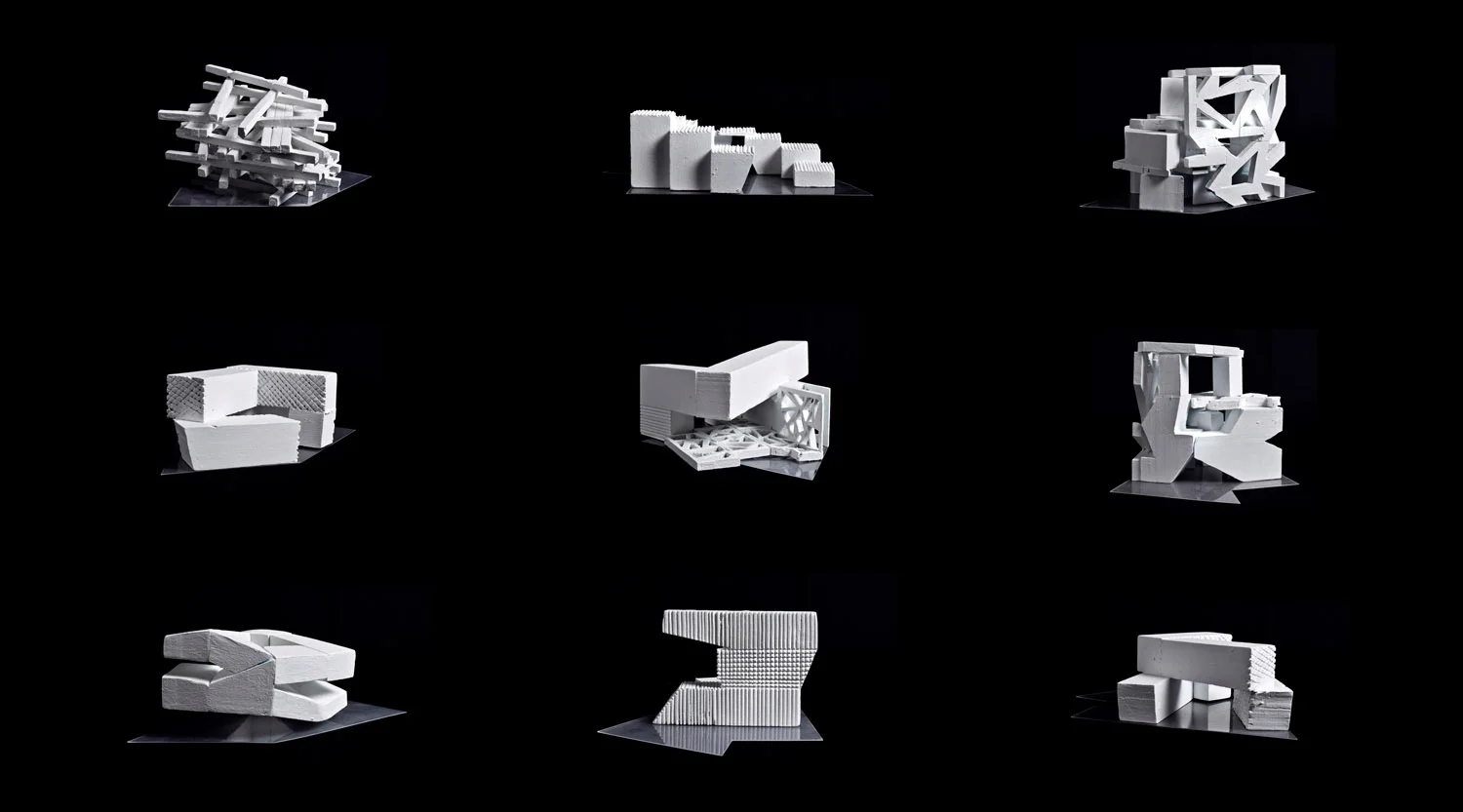 Early building ideas (physical models)