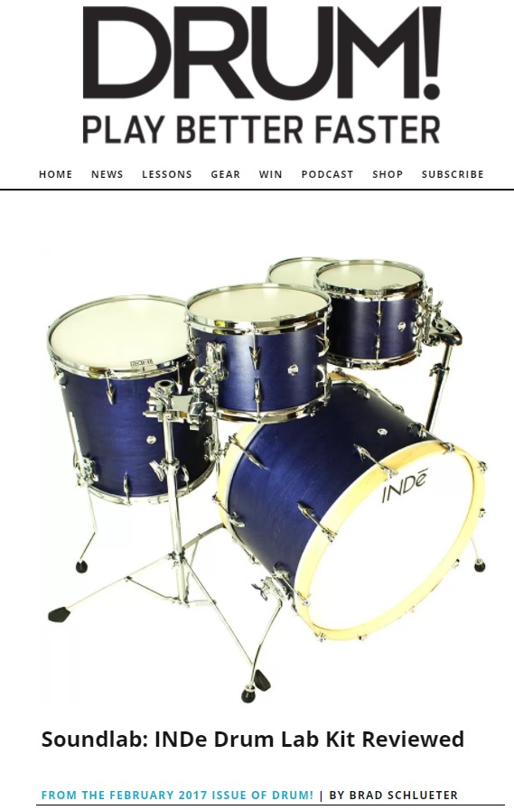 DRUM! Magazine review, February 2017