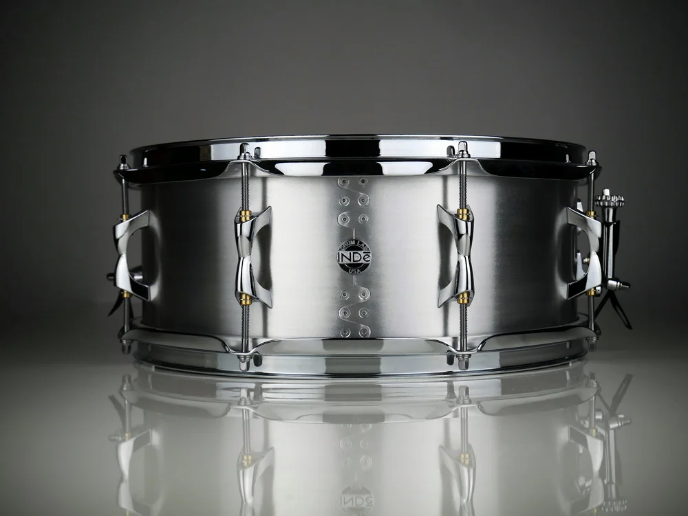 Kalamazoo Series Aluminum In-Stock Snares — Independent Drum Lab