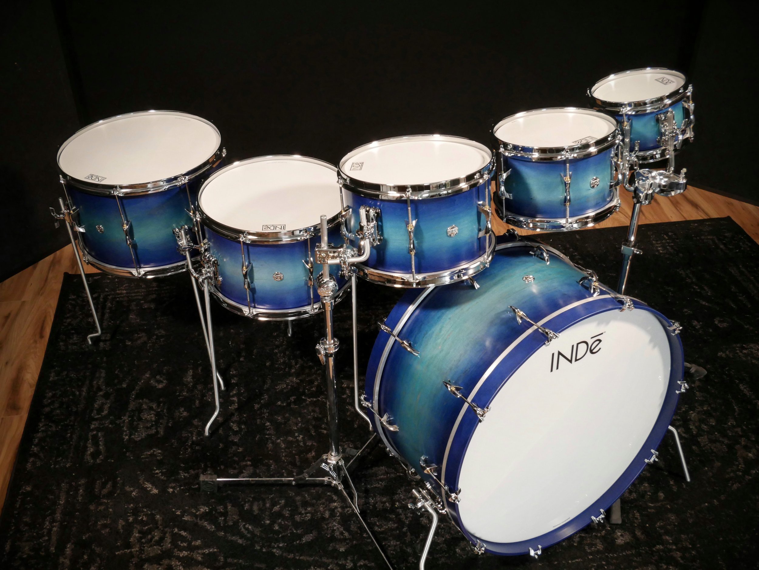 Custom Blue Burst