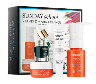 Sunday Riley |Sunday School Skincare Set