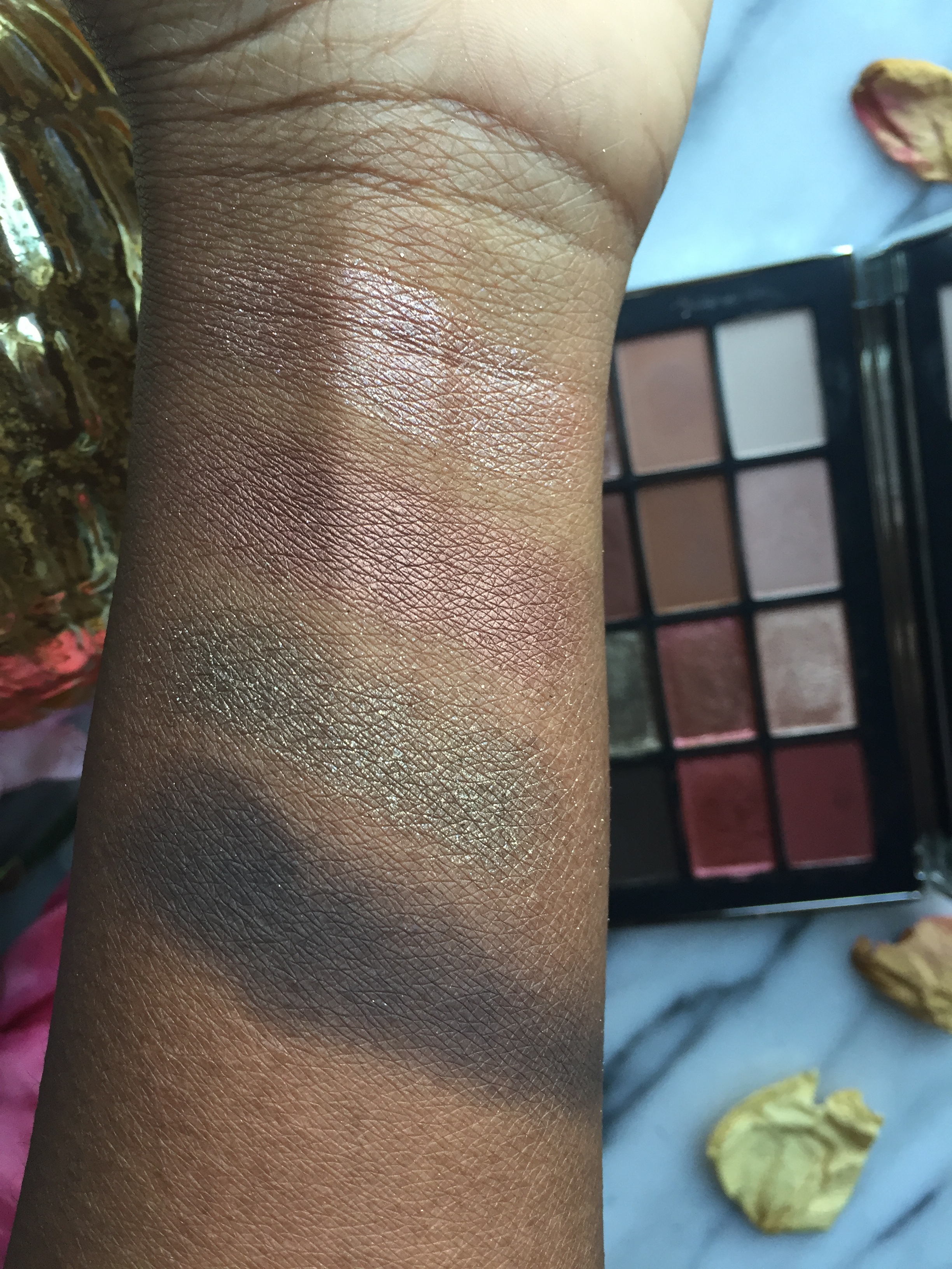 Brush Swatches L to R: Coconut Grove, Fallen Star, LaLa, Shooting Star