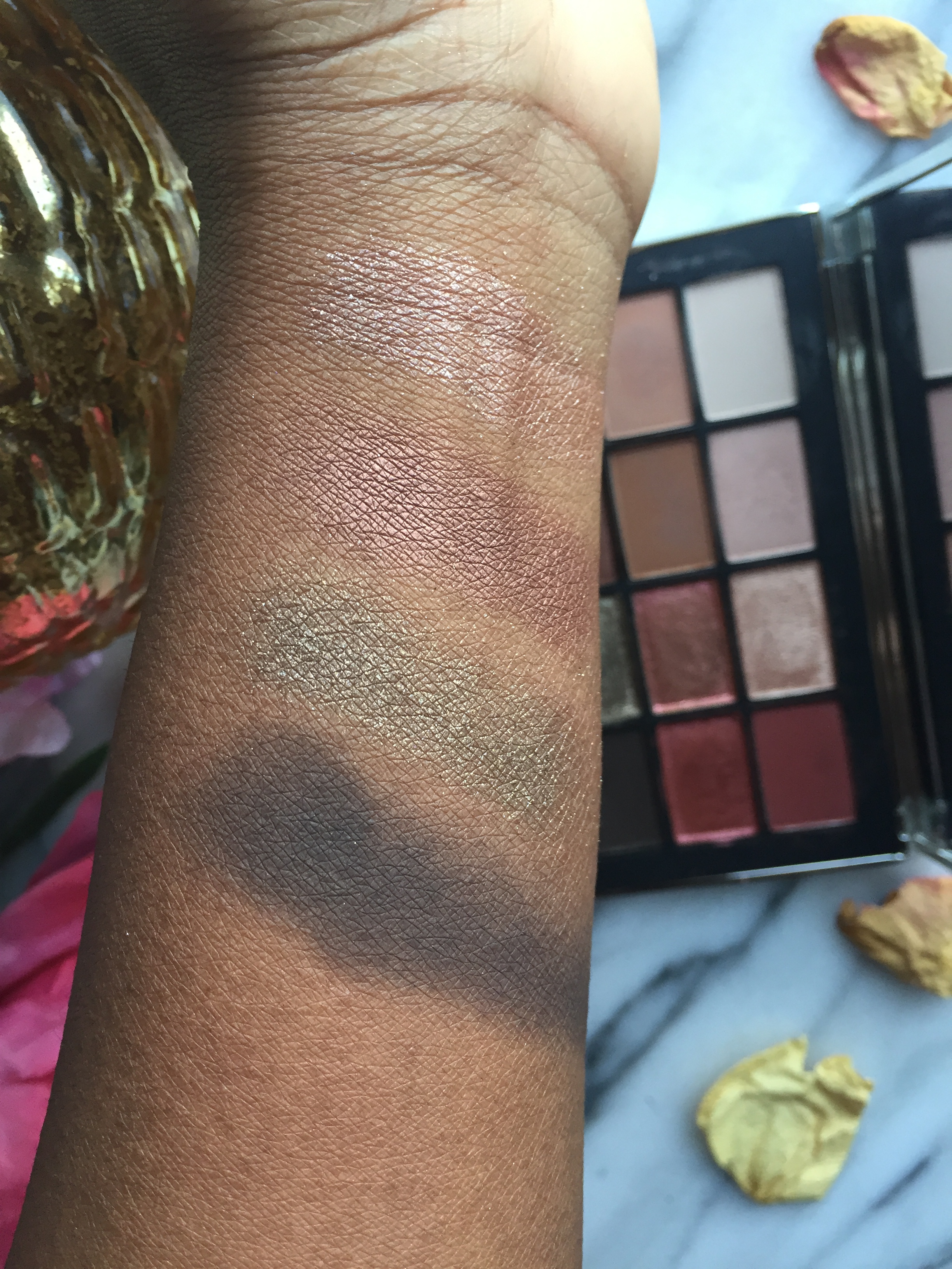 Brush Swatches L to R: Coconut Grove, Fallen Star, LaLa, Shooting Star