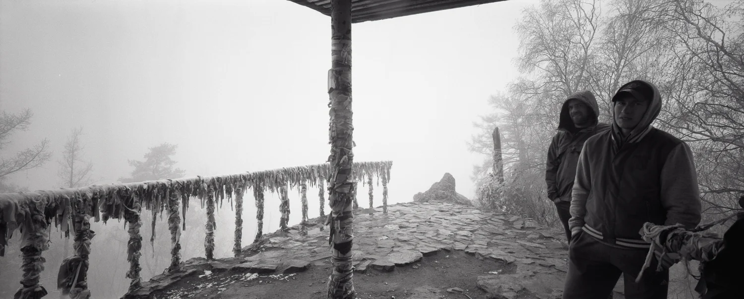 View from the top P6x14 | Super Angulon 58mm | Ilford HP5 