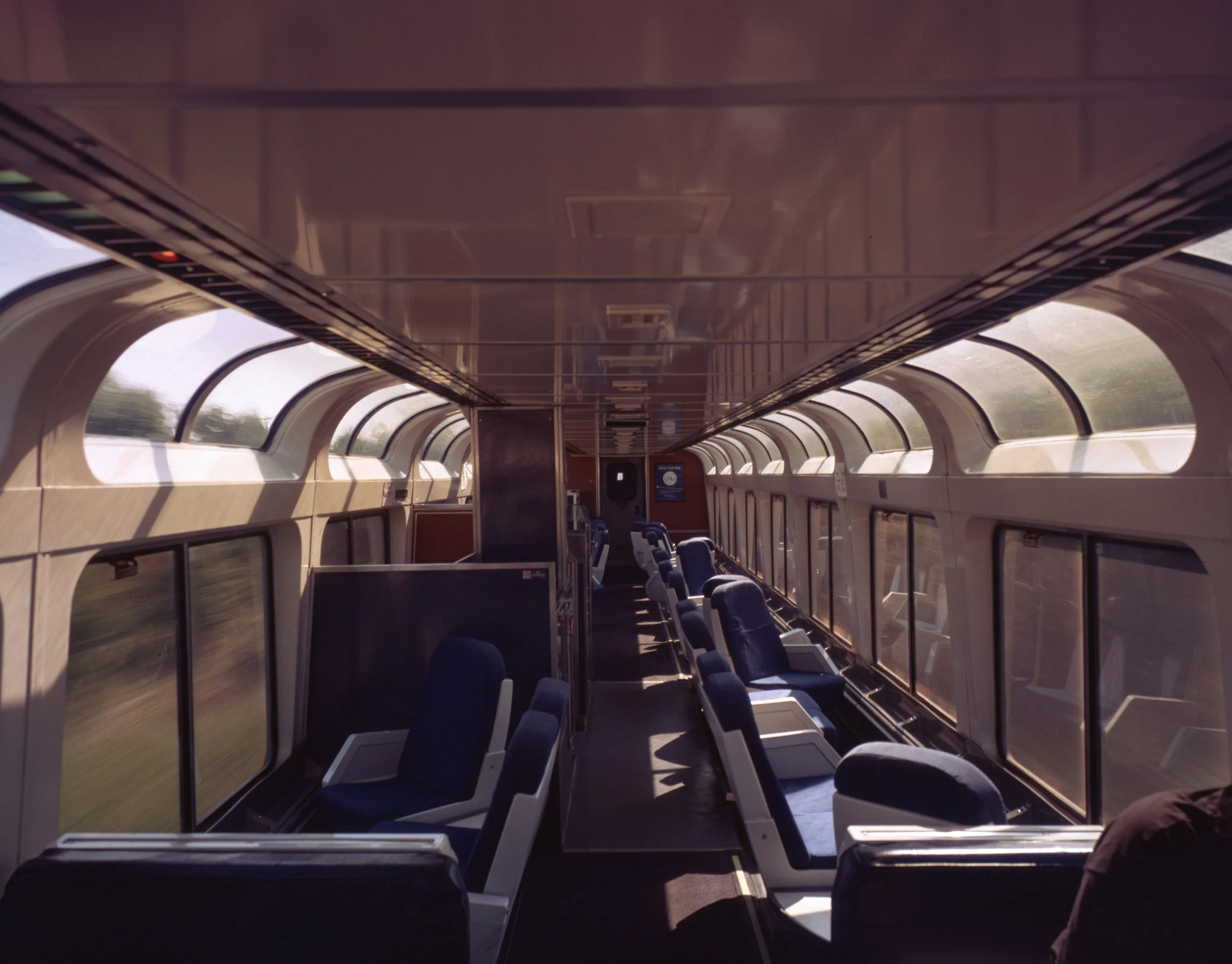 The Lounge Car, the best place to hang out Fuji GF670w | Kodak E200