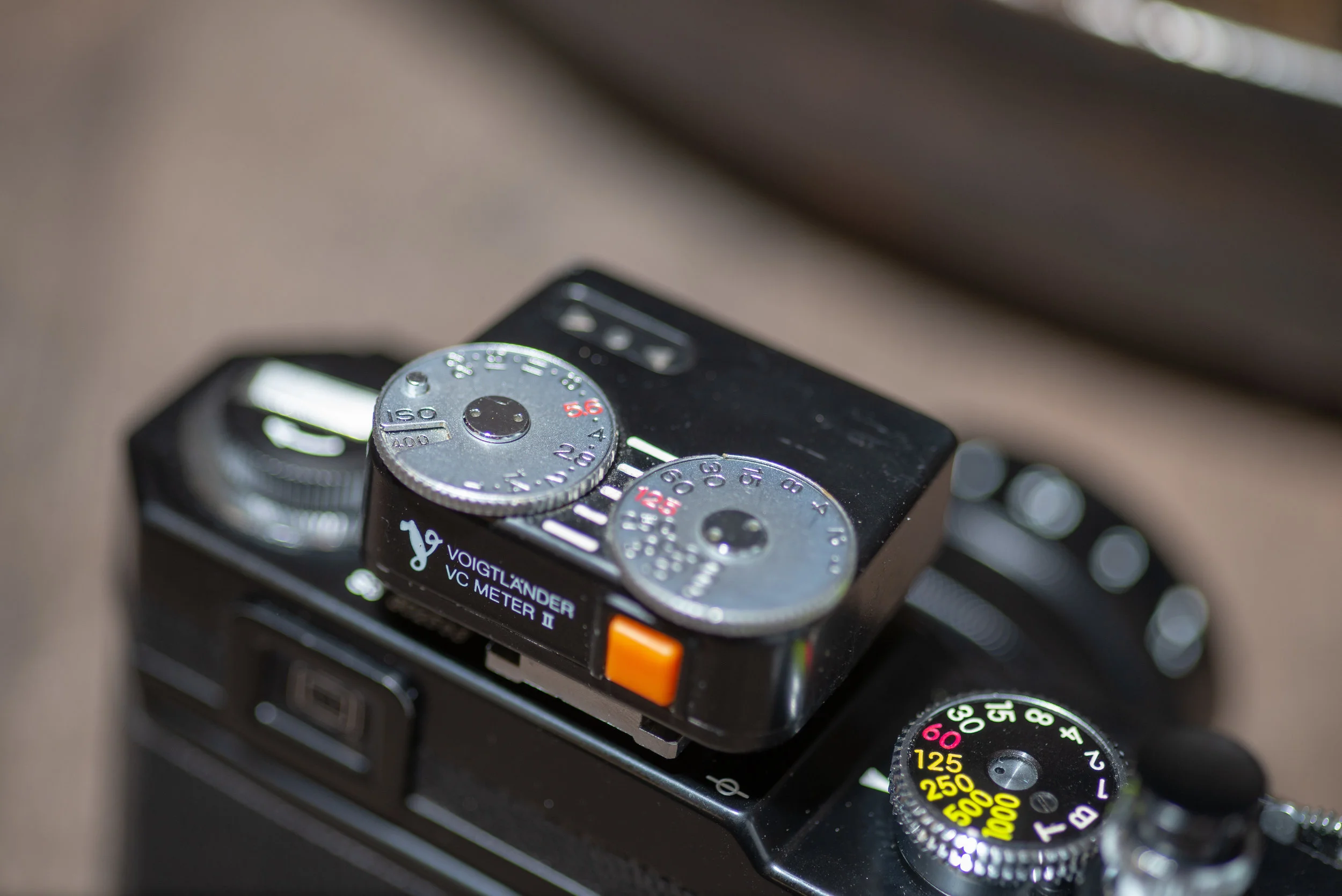 The back of the Voigtlander VCii