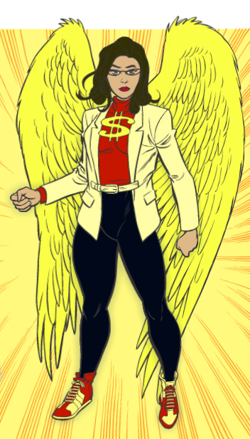  Created with Marvel's Create Your Own Super Hero