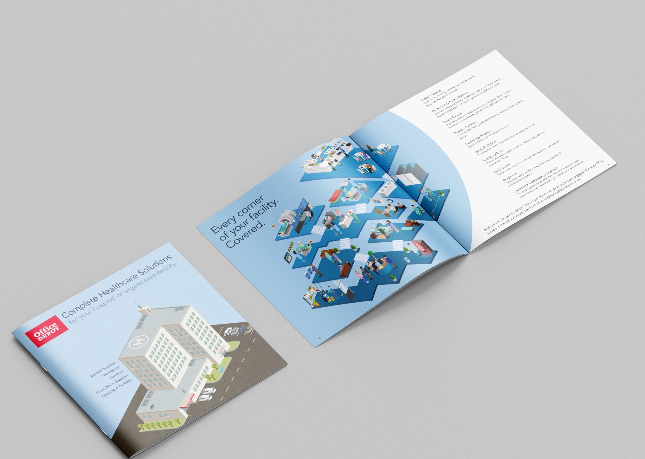 Healthcare B2B Catalog & Collateral Design | Office Depot