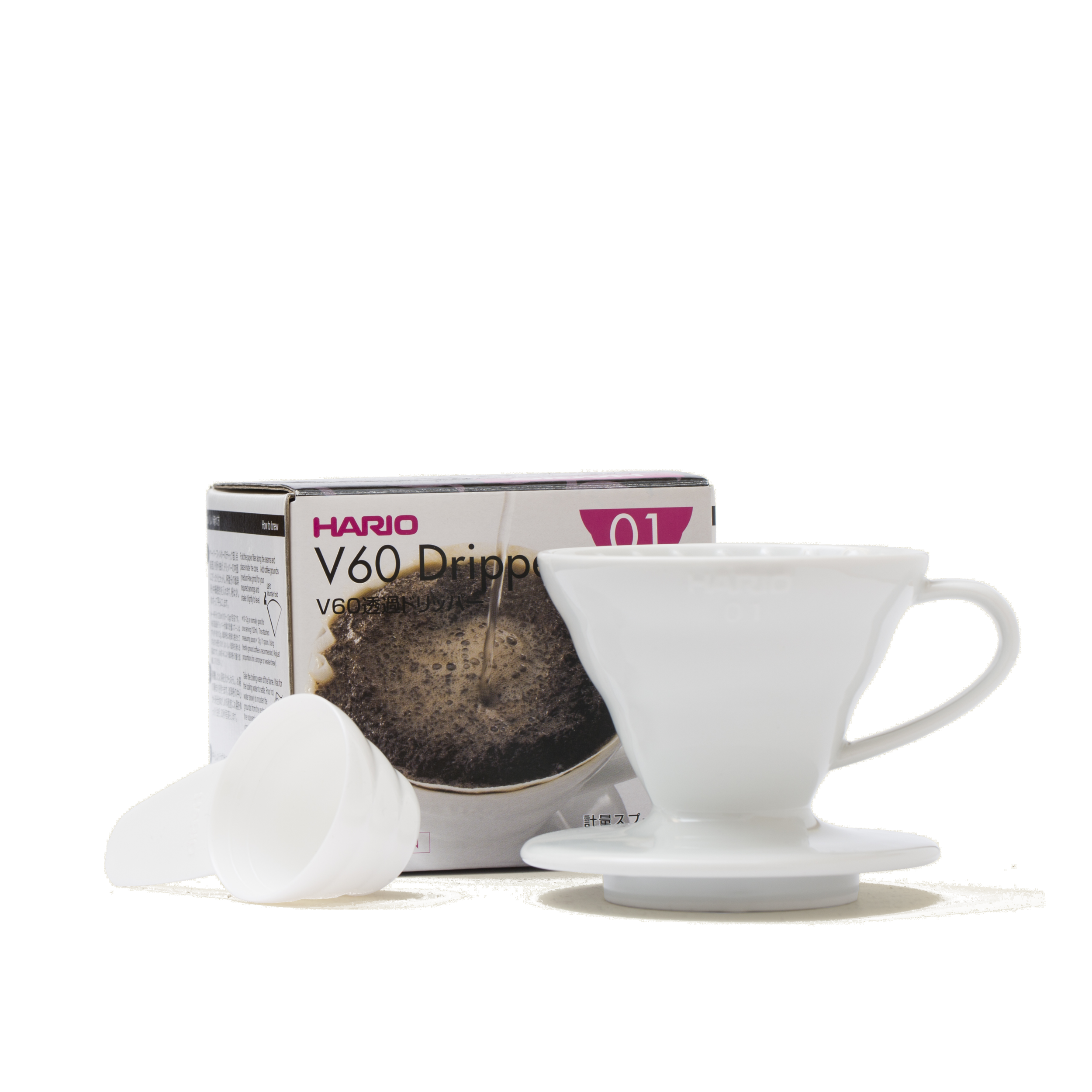 Hario V60 for pour over coffee (dripper)