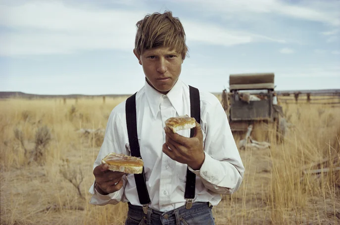 William Albert Allard "Buckaroo T.J. Symonds, IL cow camp, Nevada, 1979"