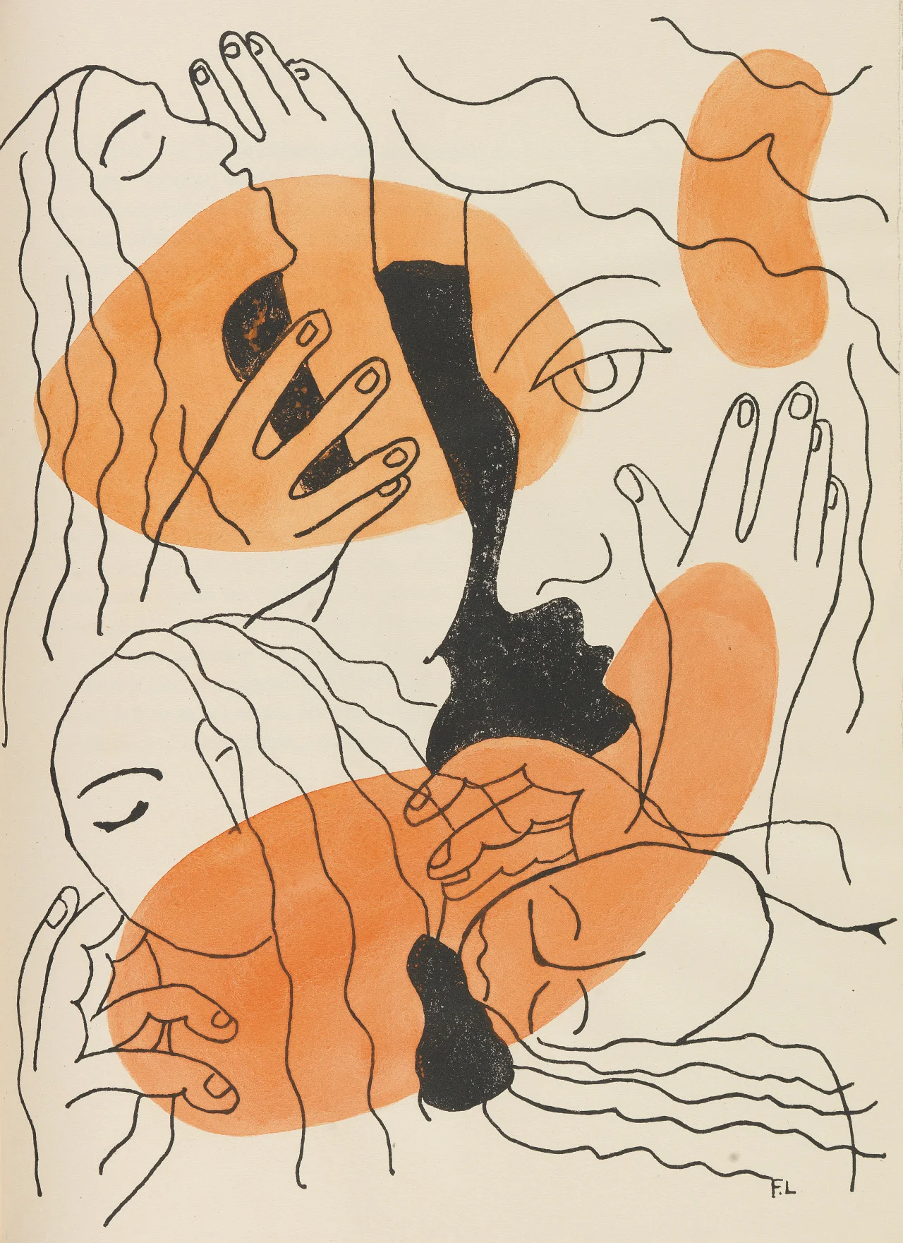Fernand Léger (Cover for "Les Illuminations" by Arthur Rimbaud)