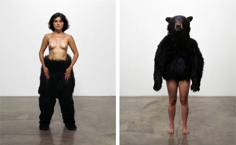 Carlee Fernandez "Bear Study Diptych" 