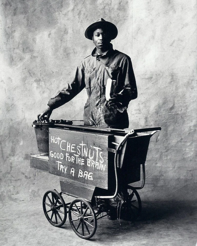 Irving Penn “Chestnut Vendor”