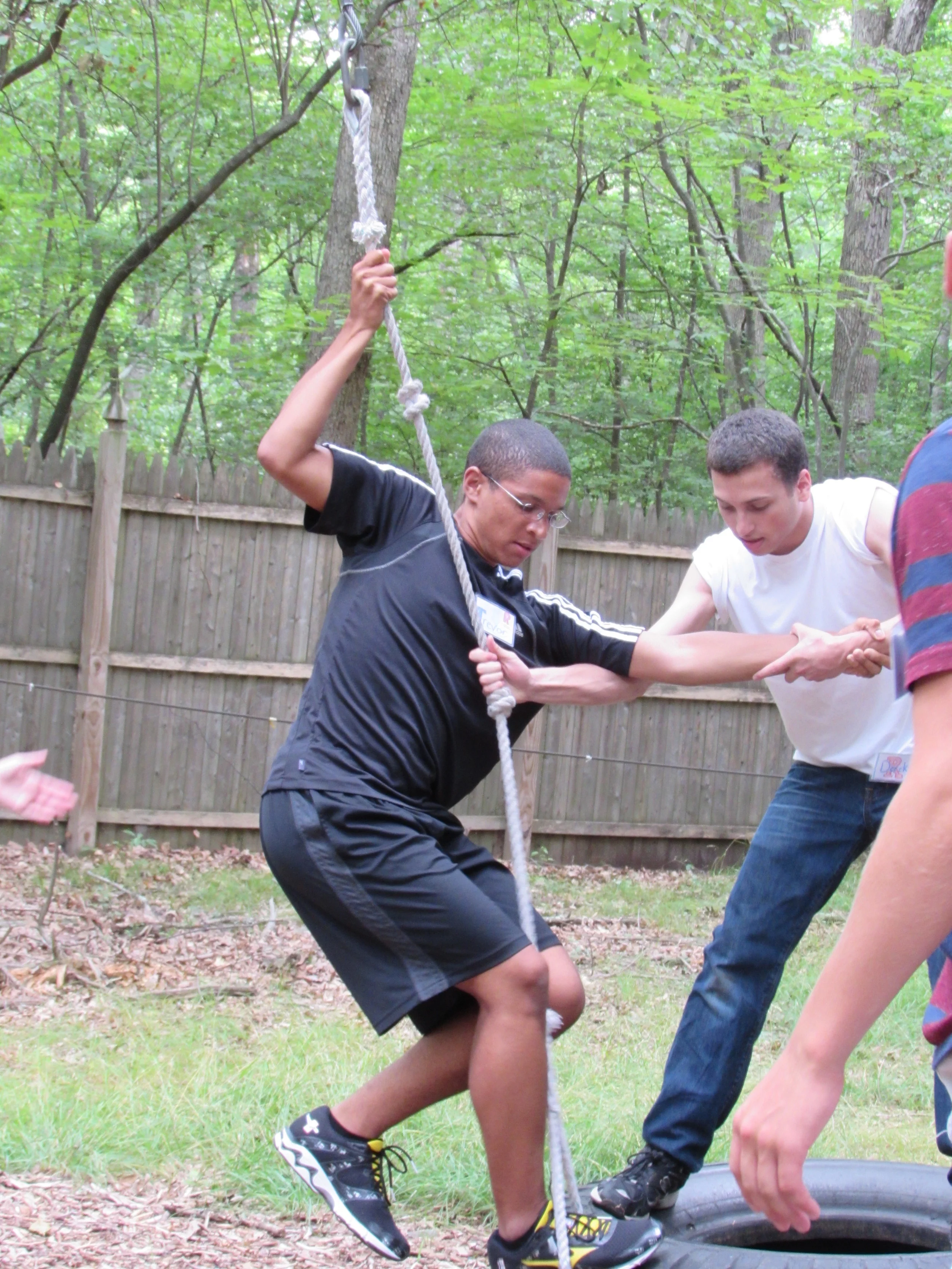 Mobile Ropes Course Facilitation — IMBUE Team Dynamics