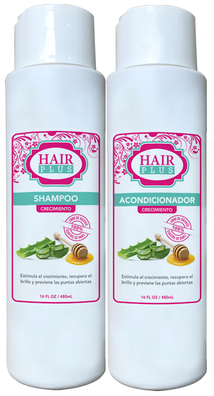 Shampoo 16oz Conditioner 16oz Hair Plus Usa